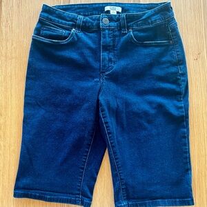 Croft & Barrow Classic Blue Denim Shorts